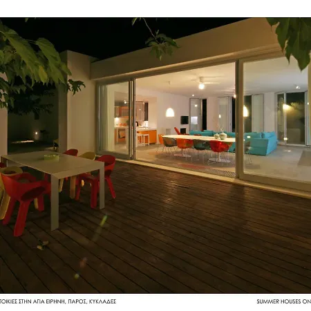 Villa The Edge 5* Seafront Villas Ag.irini Agia Irini (Paros)